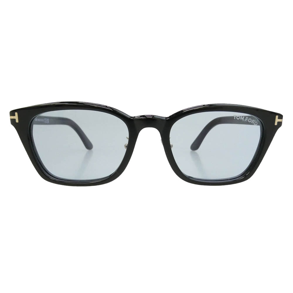 TOM FORD トムフォード TF1275-D 日本企画モデル ウェリントンシェイプ カラー レンズ サングラス ブラック系 52□19 145【極上美品】【中古】