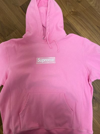 Supreme Box Logo Hooded Sweatshirt "Pink" (21FW)