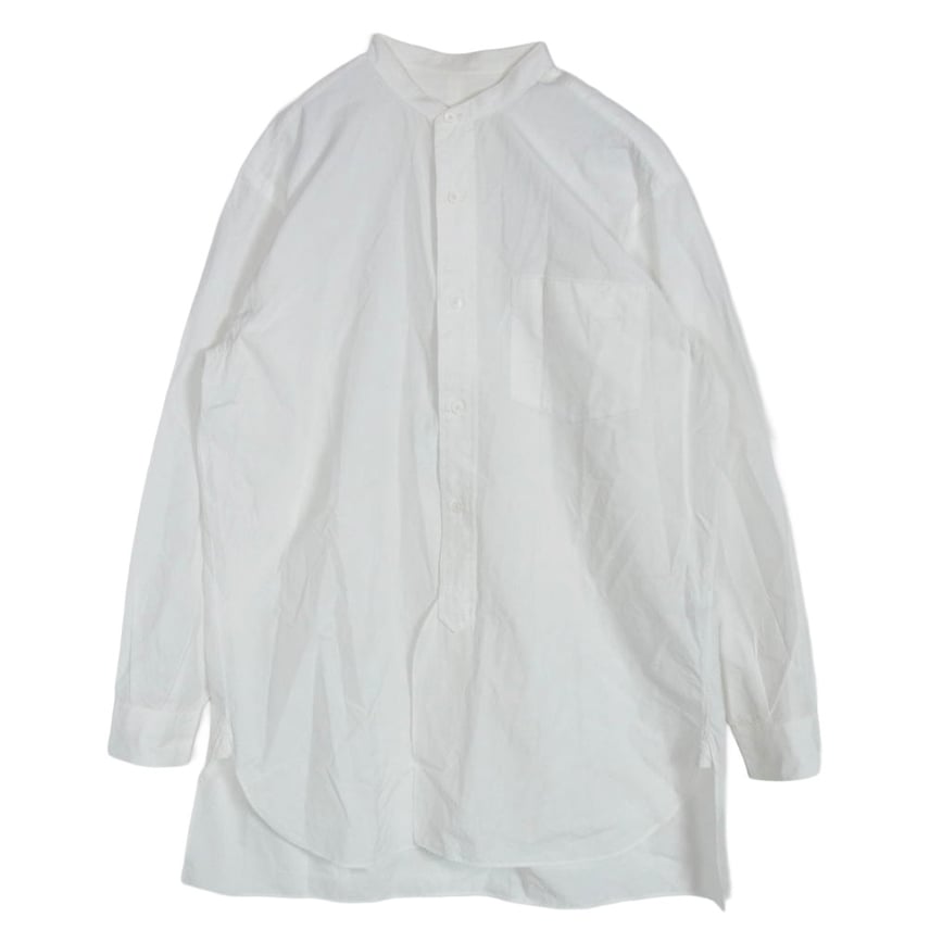 D (傷や汚れあり)】COMOLI コモリ 長袖シャツ M01-02002 バンドカラー D (傷や汚れあり)】COMOLI コモリ 長袖シャツ M01-02002 バンドカラー