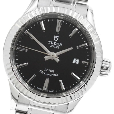 チュードル スタイル デイト 12110 自動巻き レディース 【中古】