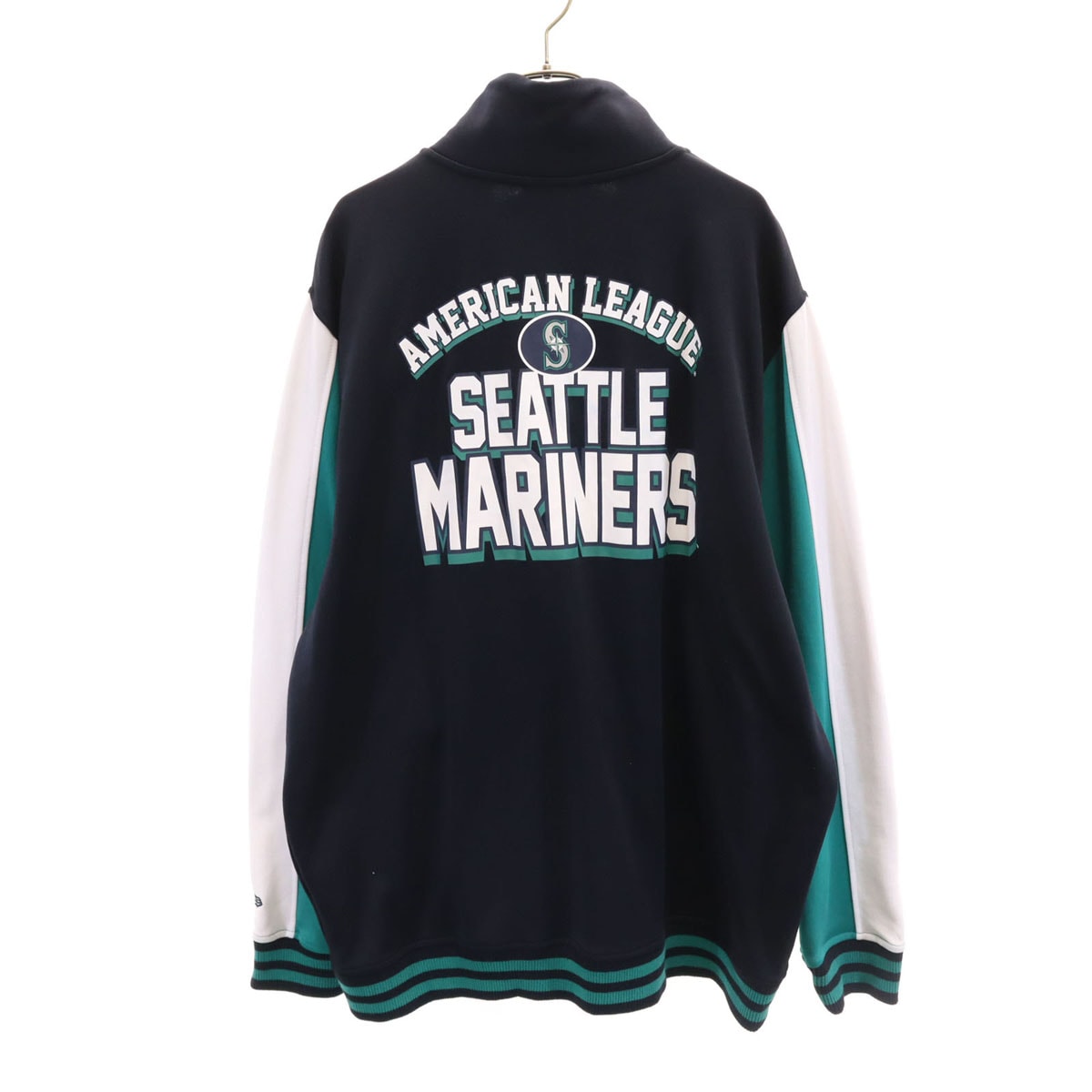 NEW ERA ニューエラ MLB シアトル・マリナーズ トラックジャケット XL ネイビー ジャージ