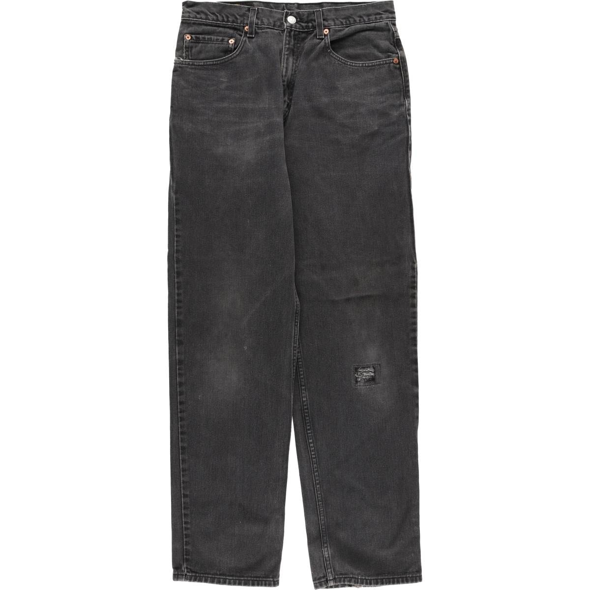 古着 リーバイス Levi's 550 ブラックデニム テーパードデニムパンツ メンズw33相当/eaa596183