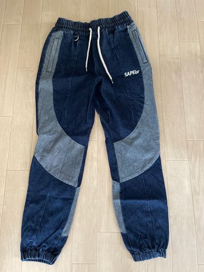Sapeur Denim Track Pants "Indigo"