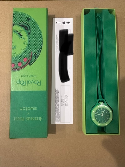Swatch x Audemars Piguet Royal Pop Green Eight "Green"