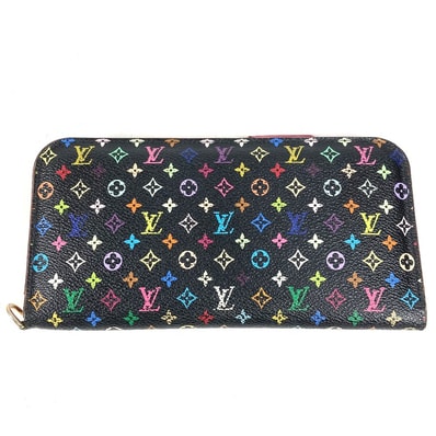ルイヴィトン LOUIS VUITTON ポルトフォイユ アンソリット ポルトフォイユアンソリット M93754 モノグラムマルチカラー ロングウォレット 長財布 モノグラムマルチカラーキャンバス ブラック