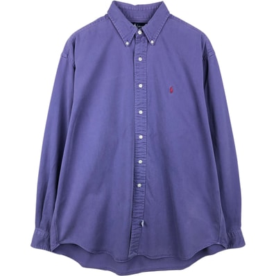 古着 ラルフローレン Ralph Lauren 長袖 ボタンダウンシャツ メンズXL相当/eaa652100