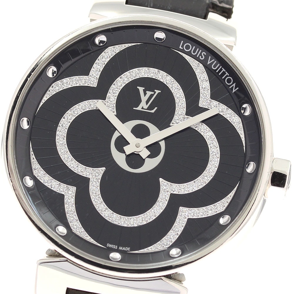 ルイ・ヴィトン タンブール ムーンディヴァイン QA022 メンズ 【中古】