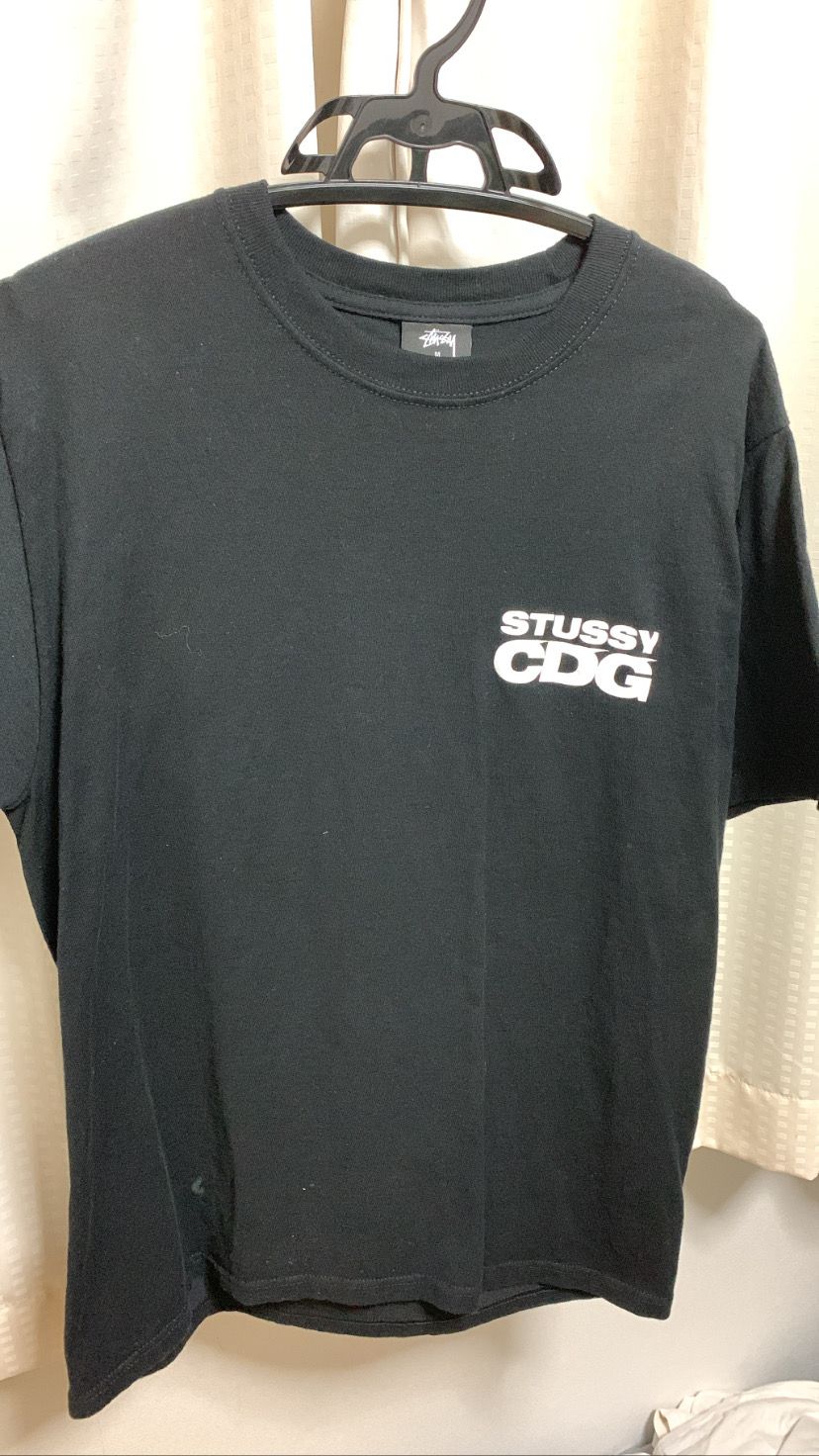 Stussy CDG Surfman Tee "Black"