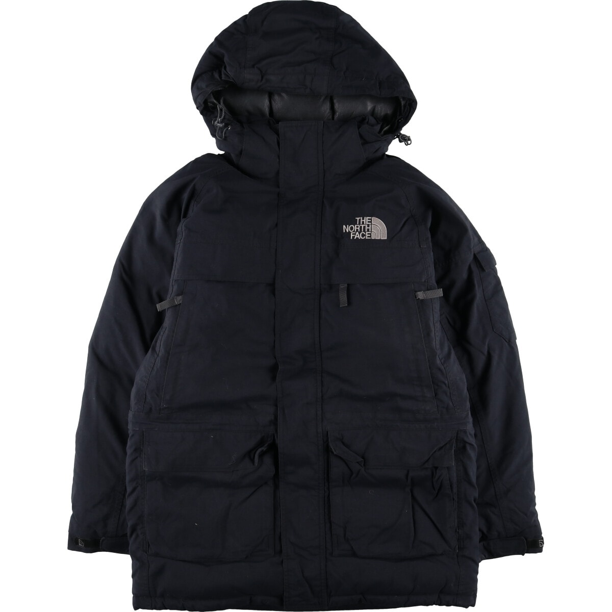 古着 00年代 ザノースフェイス THE NORTH FACE HYVENT ハイベント マクマードパーカ ダウンパーカー メンズS相当/evb008724