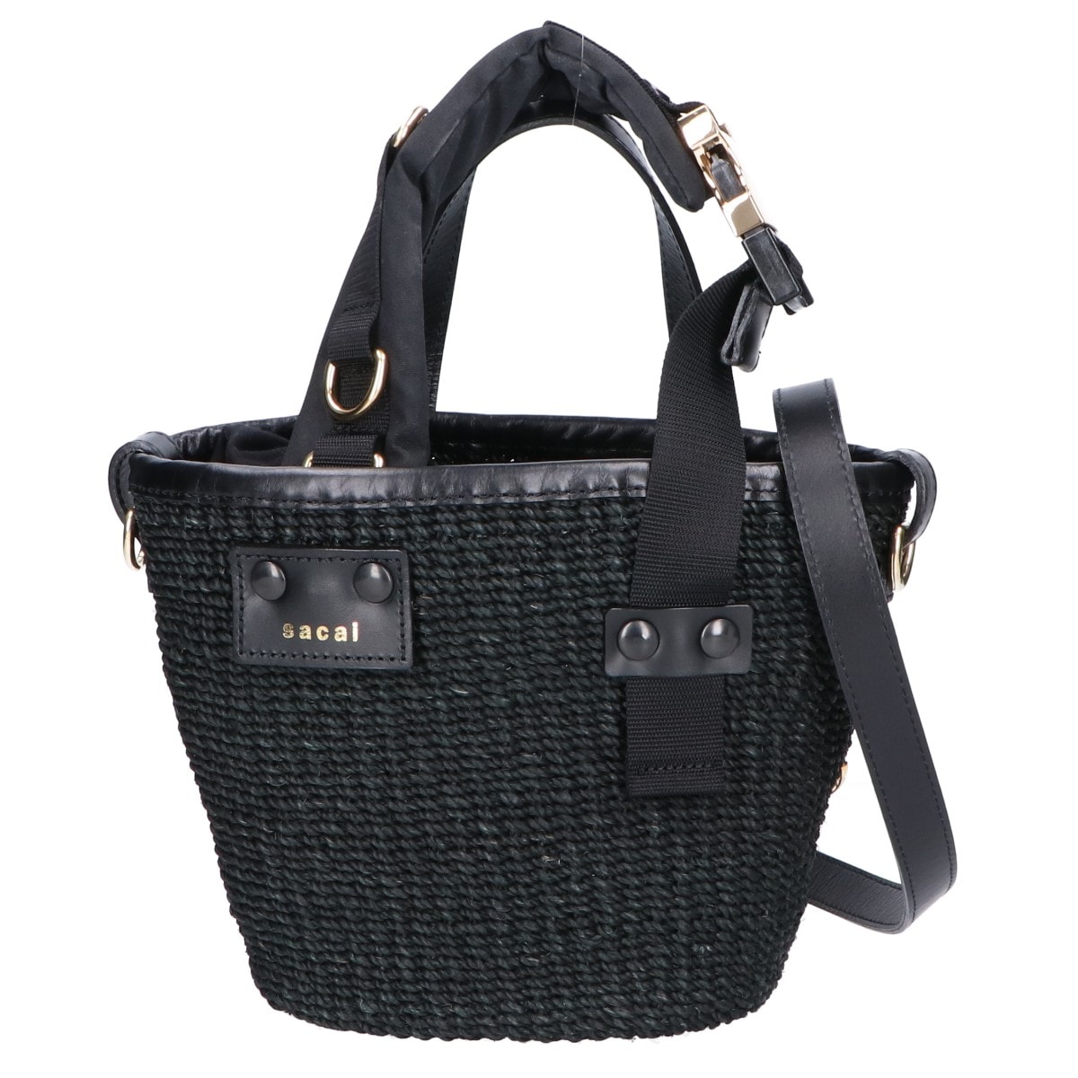 サカイ 【美品】マルシェ ハイブリッド 2WAYショルダー かごバッグ/