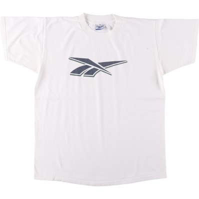 古着 00年代 リーボック Reebok ロゴプリントTシャツ メンズM相当/eaa542911