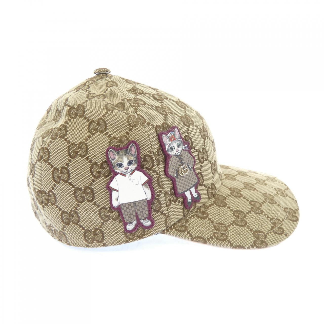 C (やや傷や汚れあり)】グッチ GUCCI 847862 3HBFT キャップ Sの中古