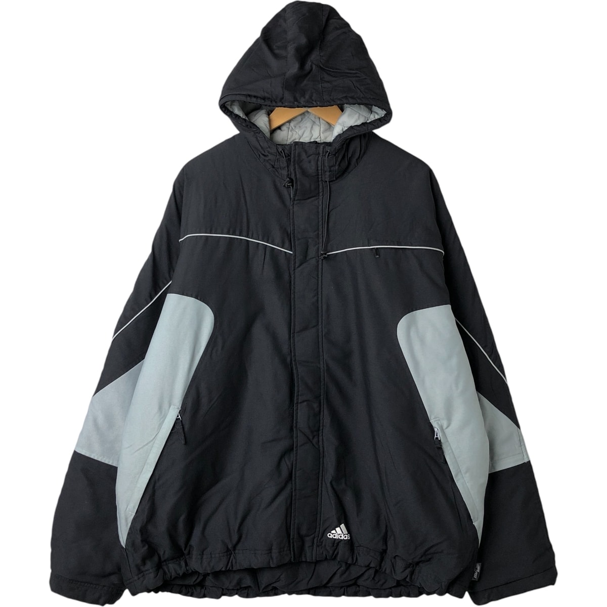 古着 00年代 アディダス adidas CLIMA PROOF 中綿パーカー パファージャケット メンズXL相当 /eaa548654 【中古】 【251012】/eaa548654