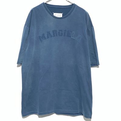 Maison Margiela オーバーサイズオーバーダイ ロゴTシャツ