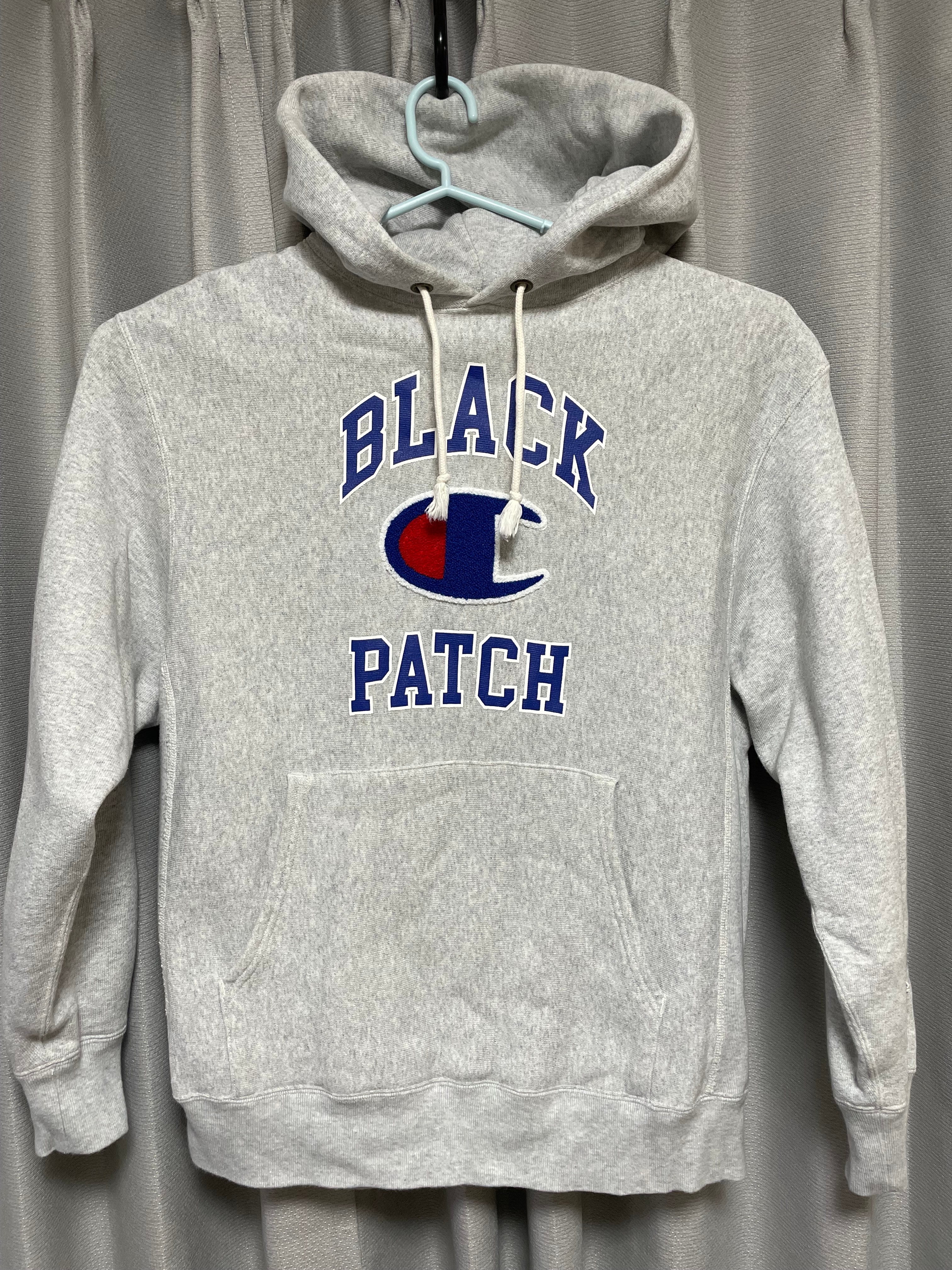 BlackEyePatch Champion Reverse Weave Hooded Sweatshirt "Silver Gray"