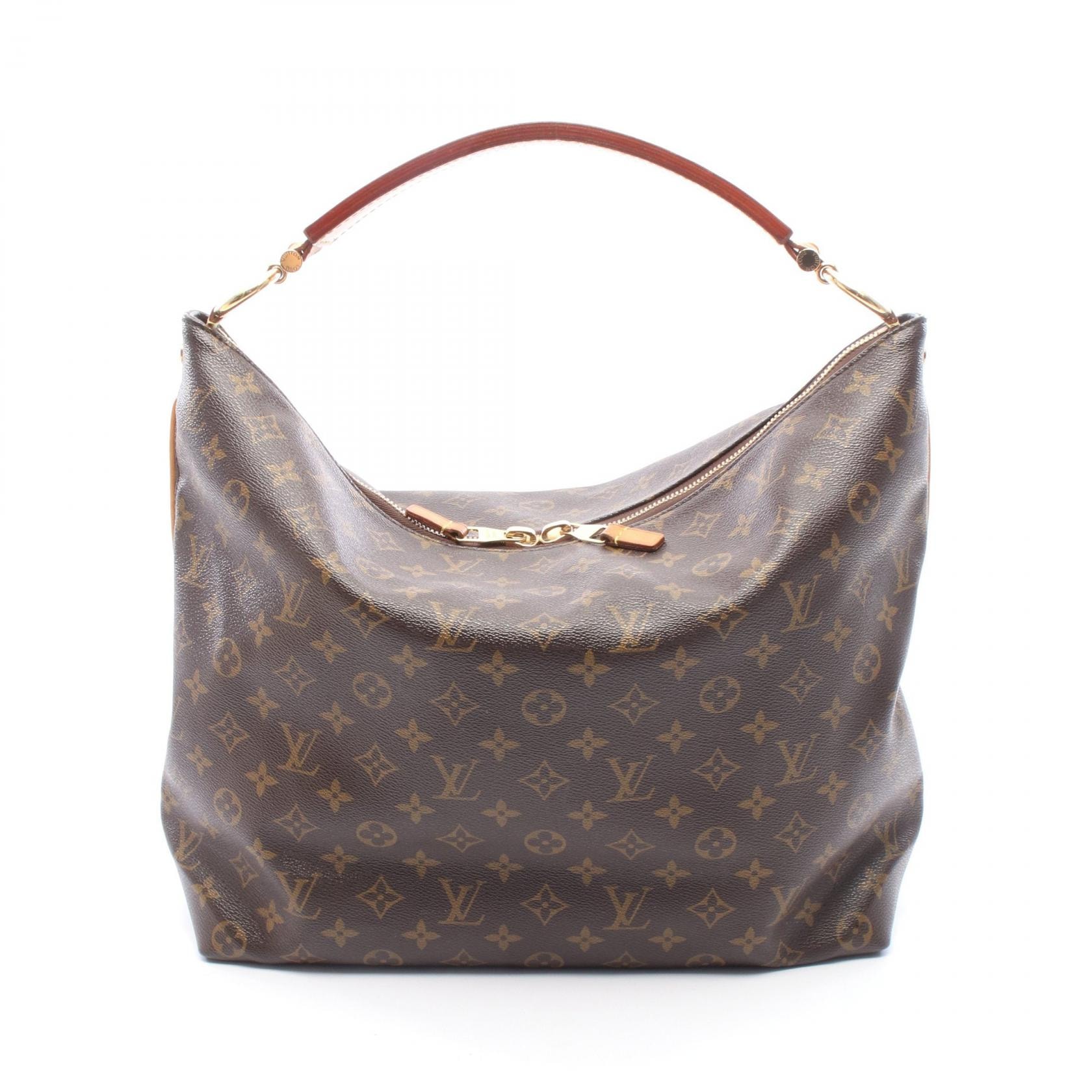 ルイ・ヴィトン LOUIS VUITTON シュリMM ショルダーバッグ バッグ PVCコーティングキャンバス レザー モノグラム レディース ブラウン系 M40587 【中古】