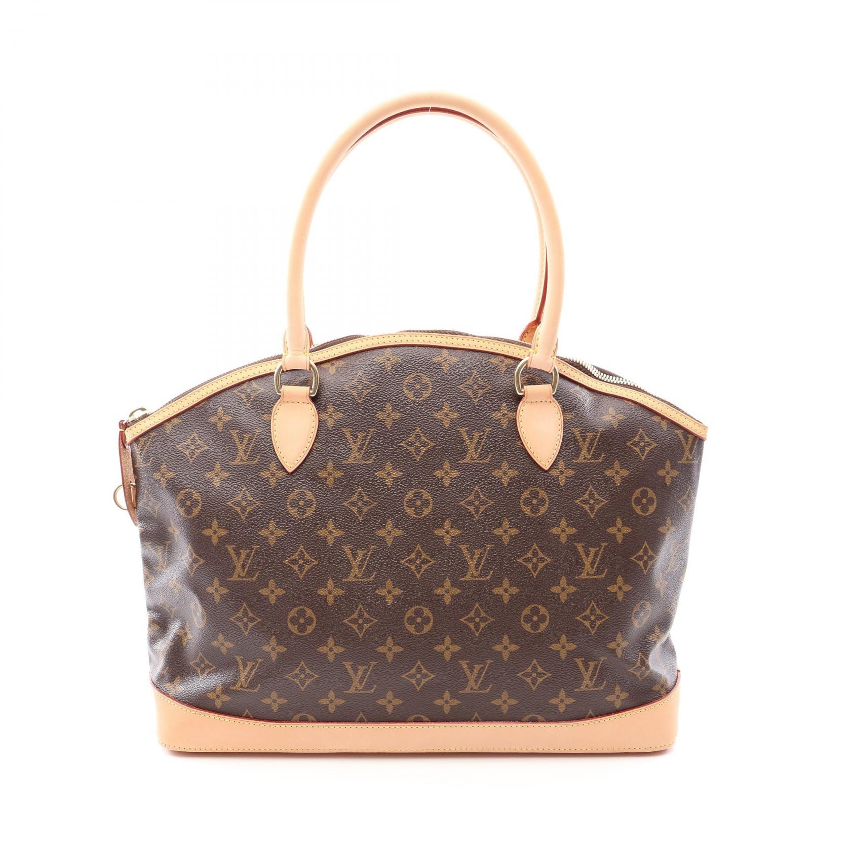 ルイ・ヴィトン LOUIS VUITTON ロックイットオリゾンタル トートバッグ バッグ PVCコーティングキャンバス レザー モノグラム レディース ブラウン系 M40104 【中古】