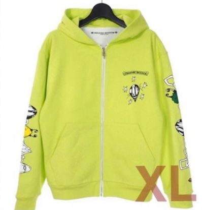 Chrome Hearts PPO Hardware HD Matty Boy Print Pullover Hoodie "Green"