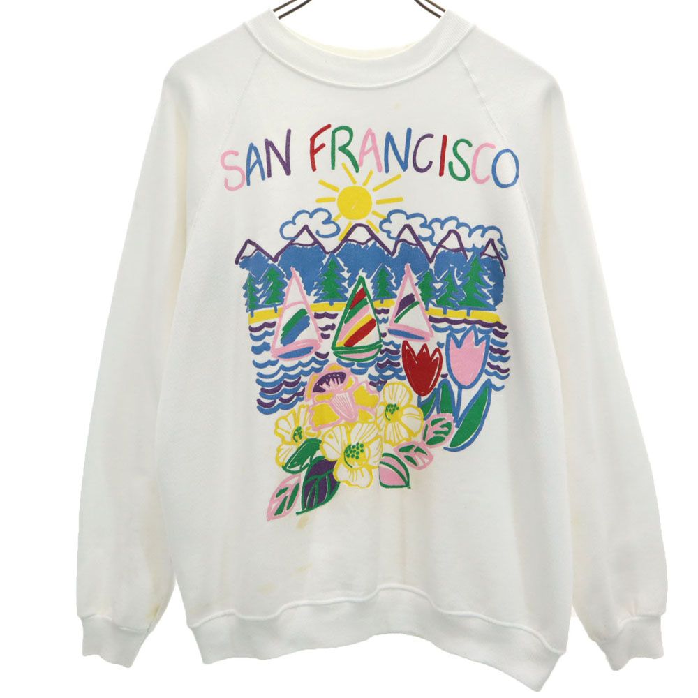 Hanes 90s 長袖 スウェット トレーナー