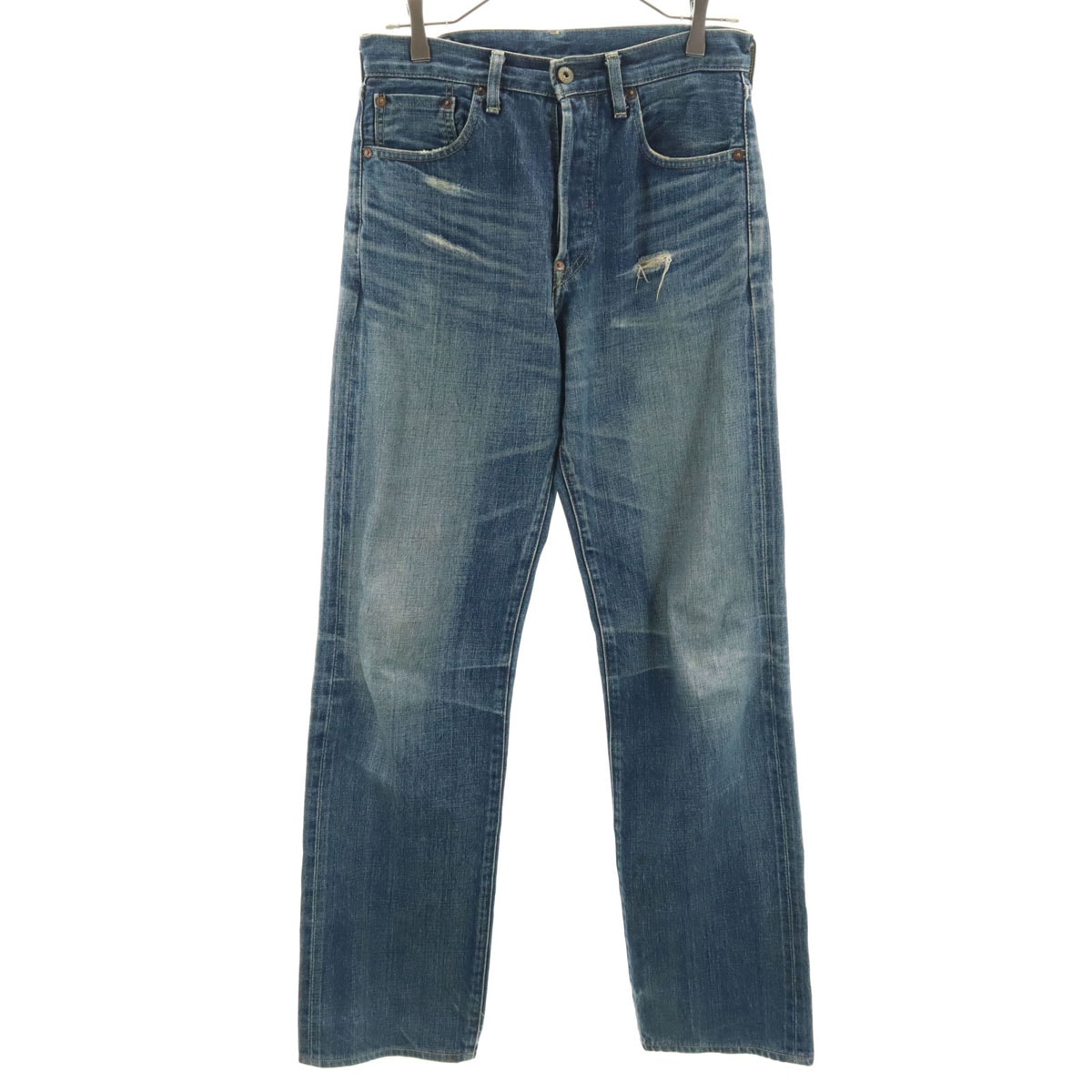 Levi's リーバイス 90s オールド ストレートデニムパンツ 裏リベット 赤耳 ビックE ボタンフライ