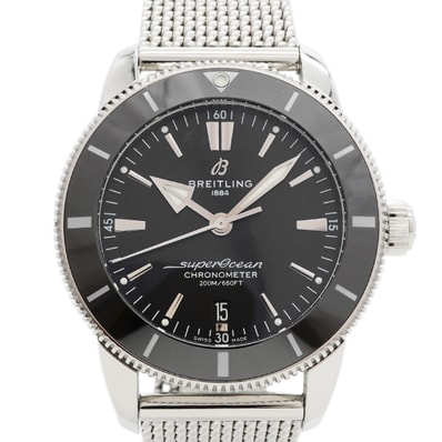 ★最終価格★SALE【6wed0286】ブライトリング スーパーオーシャンヘリテージ B20 オートマチック 44 AB2030 黒文字盤【中古】腕時計 メンズ