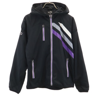 adidas アディダス ゴルフ ウインドブレーカー M ブラック ジャケット 裏メッシュ