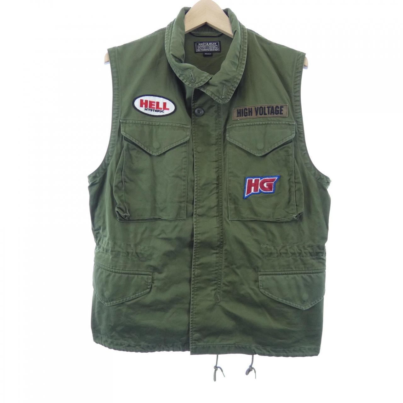 ヒステリックグラマー HYSTERIC GLAMOUR 02231AV01 ベスト