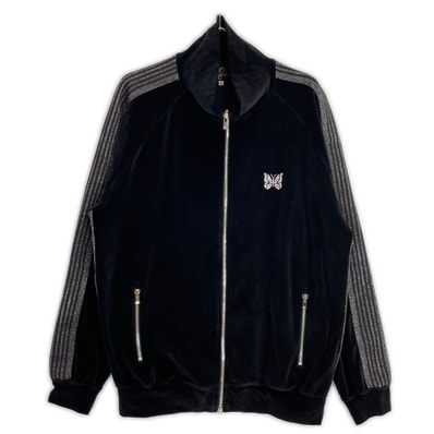 ニードルズ 【LHP別注】RW1568 26SS ブラック ベロア Track Jacket ??ジャケット XL