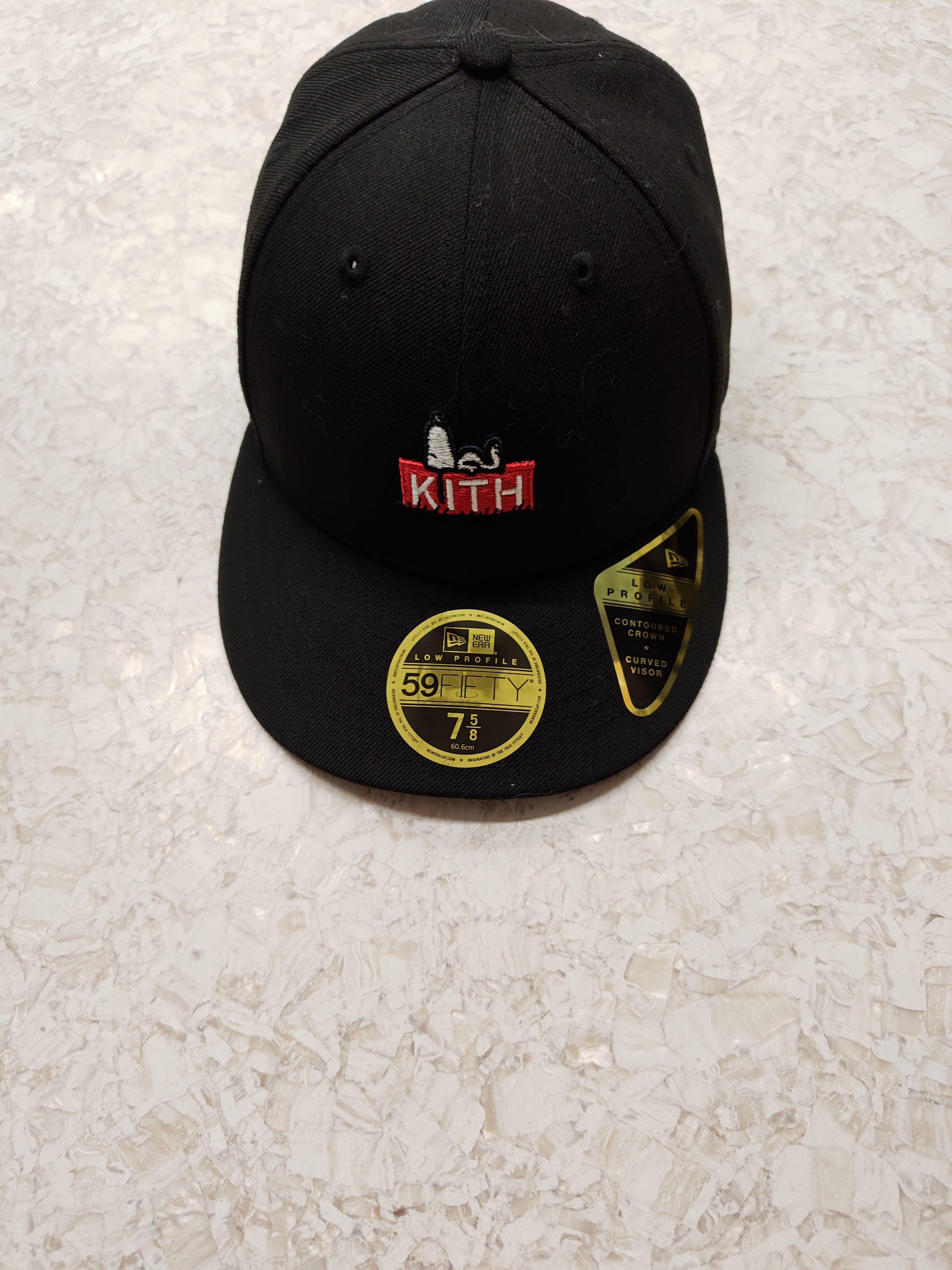 Kith x Peanuts 59FIFTY Low Profile Fitted "Black"