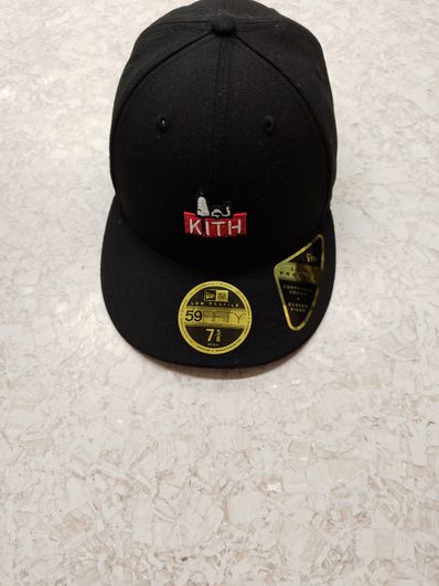 Kith x Peanuts 59FIFTY Low Profile Fitted "Black"