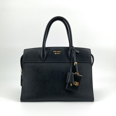 PRADA(プラダ) エスプラナード ネロ サフィアーノレザー 2WAY 1BA047 ハンドバッグ ブラック