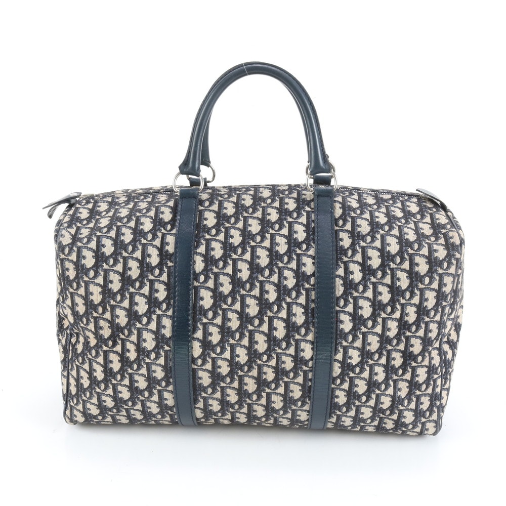 ■美品 クリスチャンディオール トロッターボストン バッグ