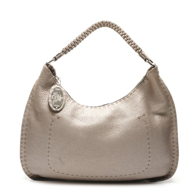 フェンディ FENDI セレリア ホーボーバッグ ショルダーバッグ【中古】