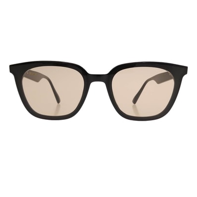 Gentle Monster ジェントルモンスター サングラス LILIT 01 リリット ウェリントン ブラックフレーム サングラス アイウェア ブラック系 63□17-149【中古】