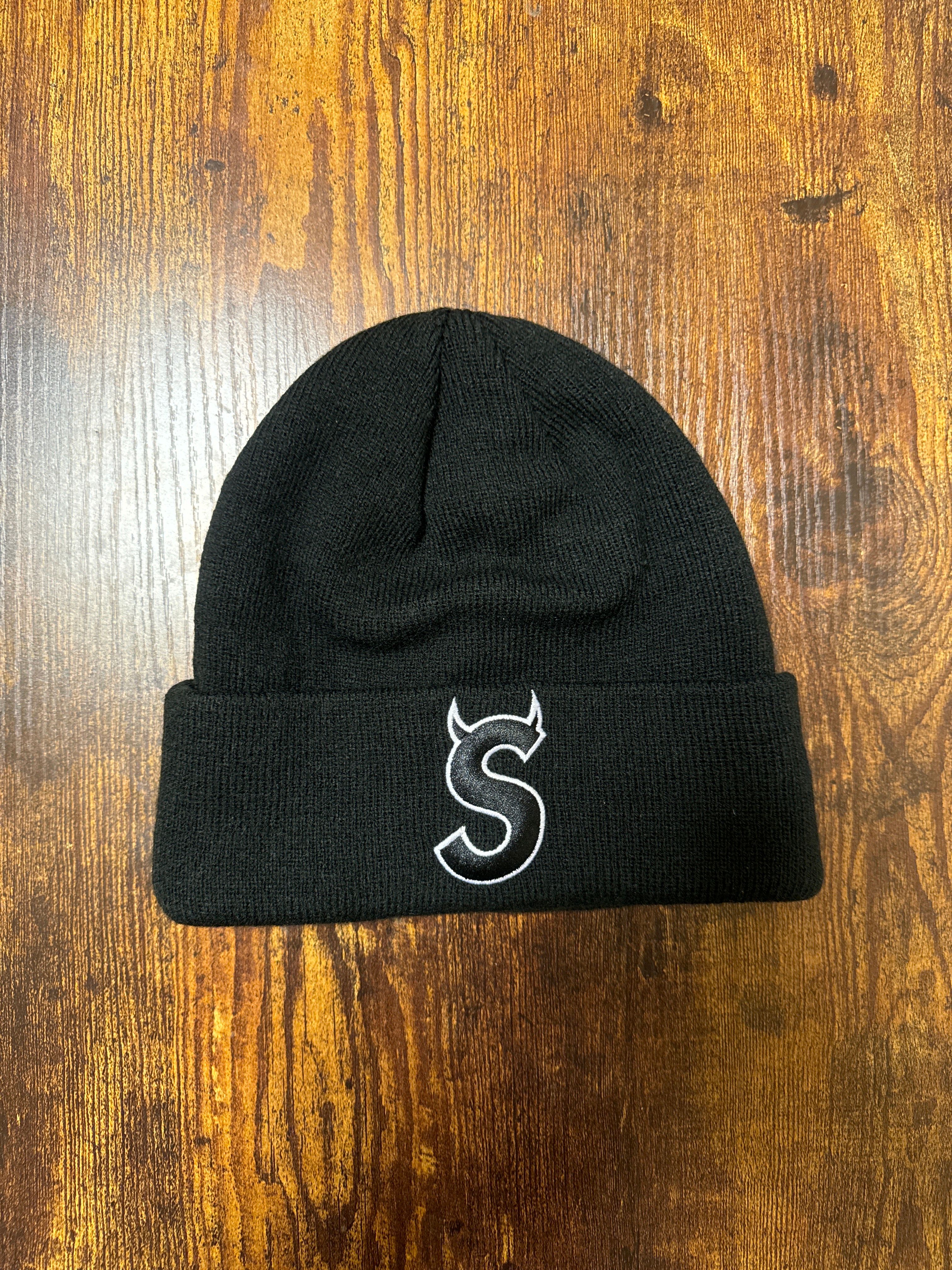 Supreme New Era S Logo Beanie "Black" (22FW)