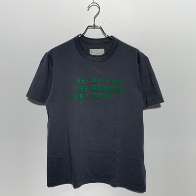 sacai Flock Print T-Shirt "Gray"