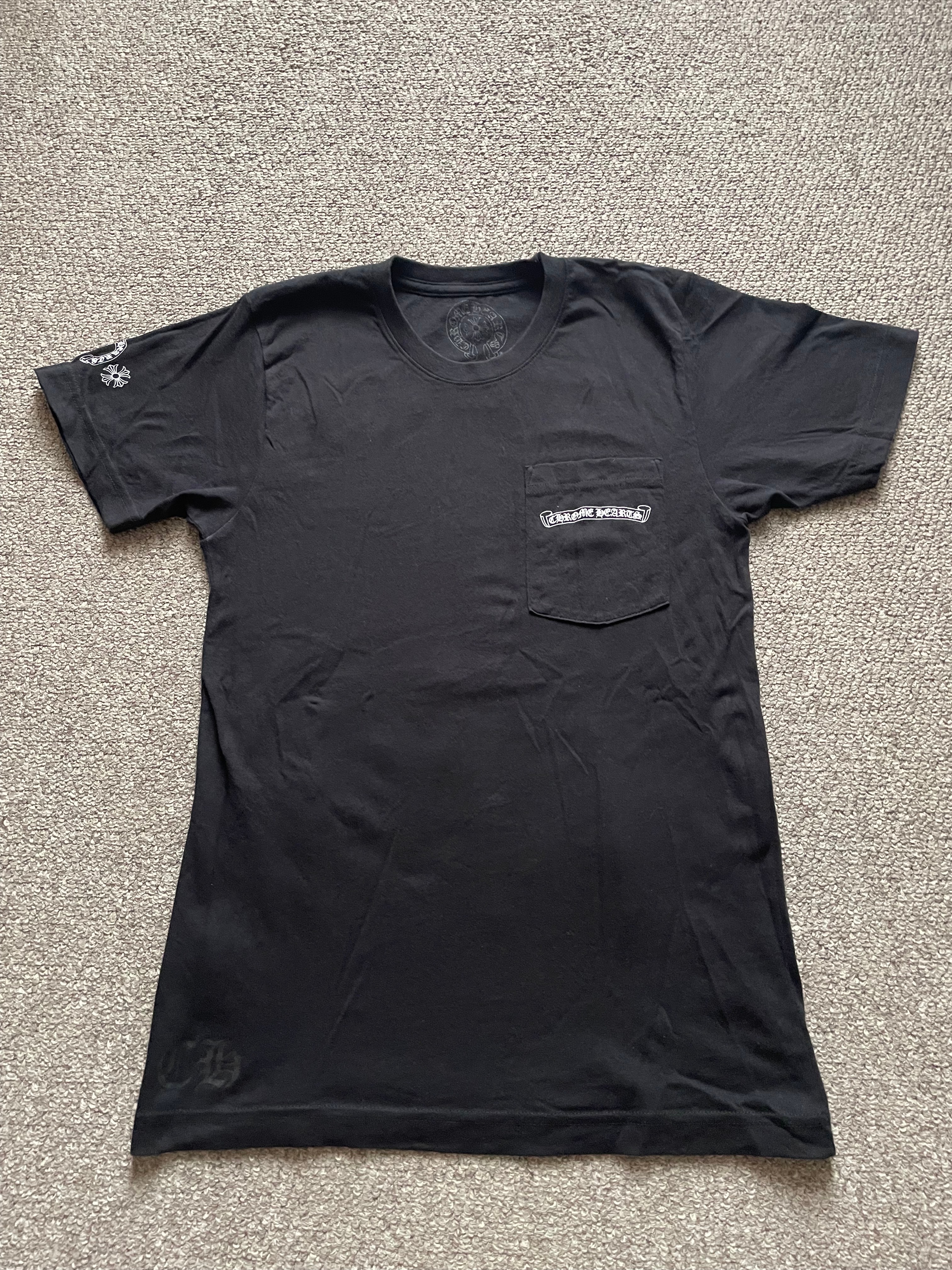 Chrome Hearts Cemetery Cross T-Shirt "Black/Multicolor"