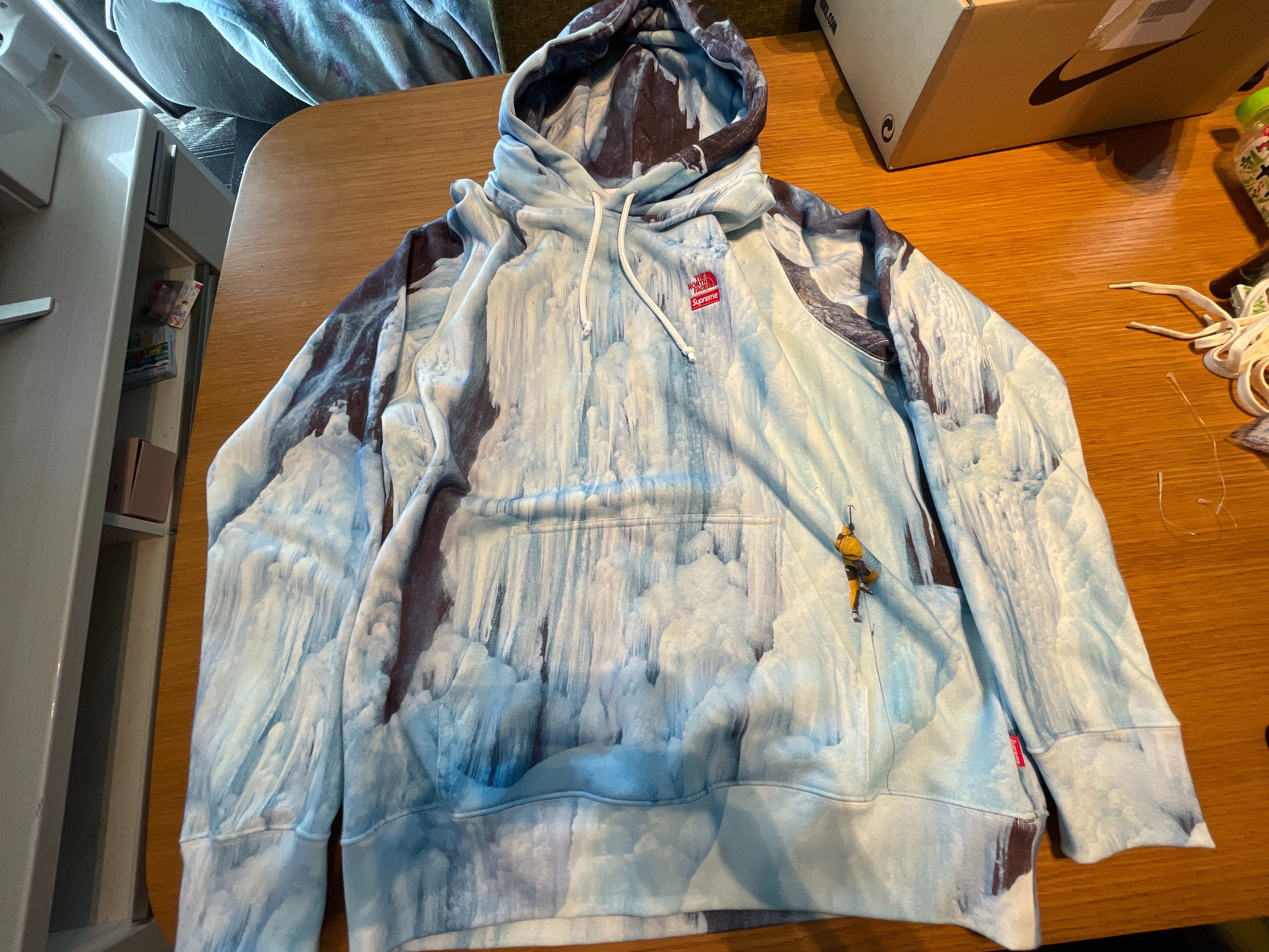 Supreme x The North Face Ice Climb Hooded Sweatshirt "Multi"