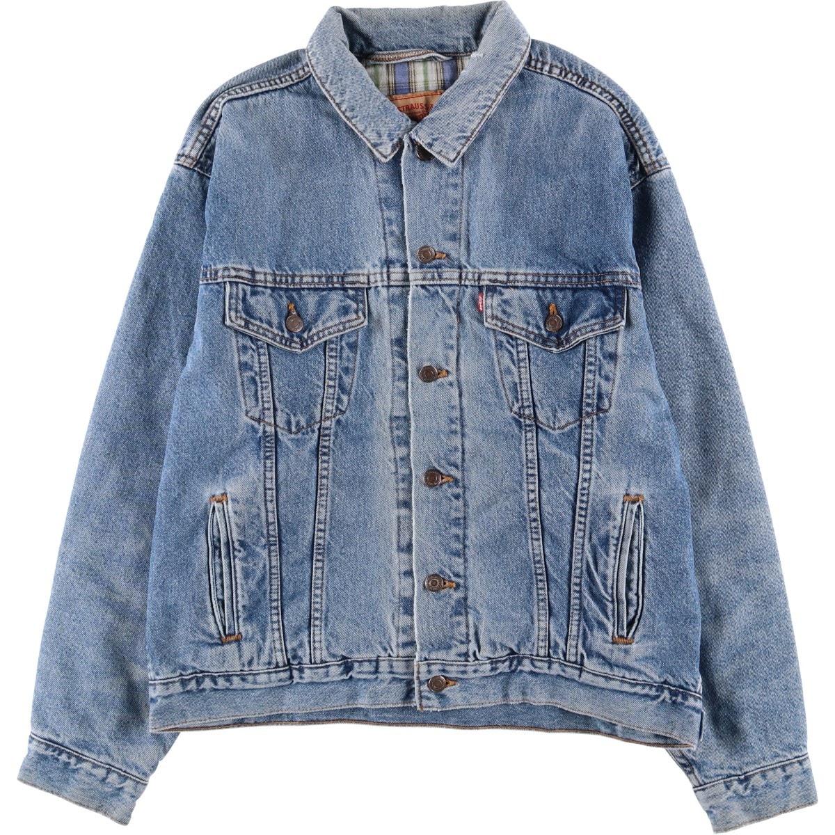 古着 90年代 リーバイス Levi's デニムジャケット Gジャン USA製 メンズM相当 ヴィンテージ/eaa600460