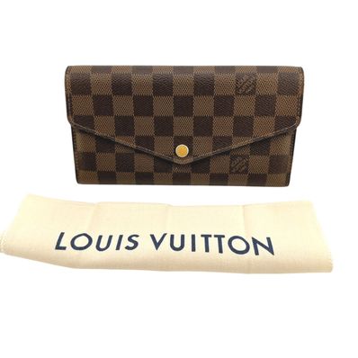 ルイヴィトン LOUIS VUITTON ローズ・バレリーヌ N60114 ダミエ 長財布
