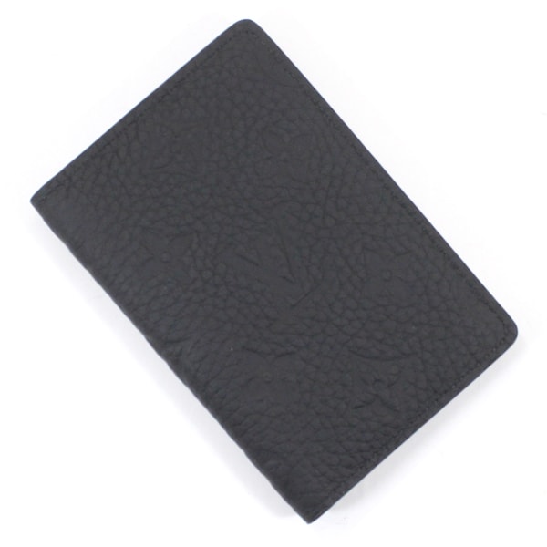 Louis Vuitton Pocket Organizer Monogram Taurillon "Noir"