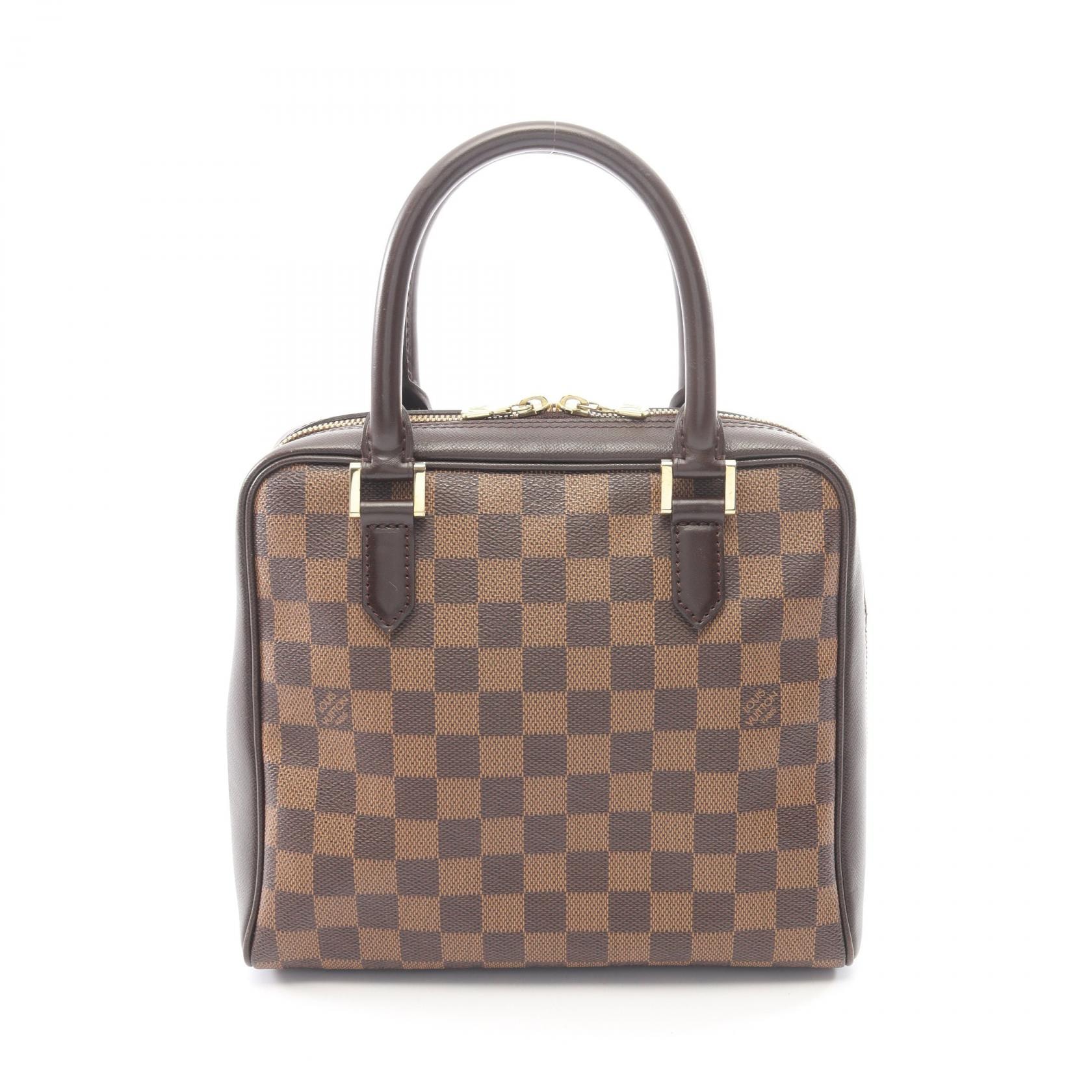 ルイ・ヴィトン LOUIS VUITTON ブレラ ダミエエベヌ ハンドバッグ バッグ PVCコーティングキャンバス レザー レディース ブラウン系 N51150 【中古】