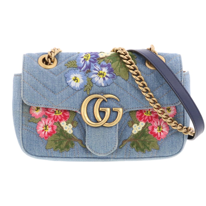 D (傷や汚れあり)】GUCCI グッチ GGマーモント ショルダーバッグ日本 D (傷や汚れあり)】GUCCI グッチ GGマーモント ショルダーバッグ日本