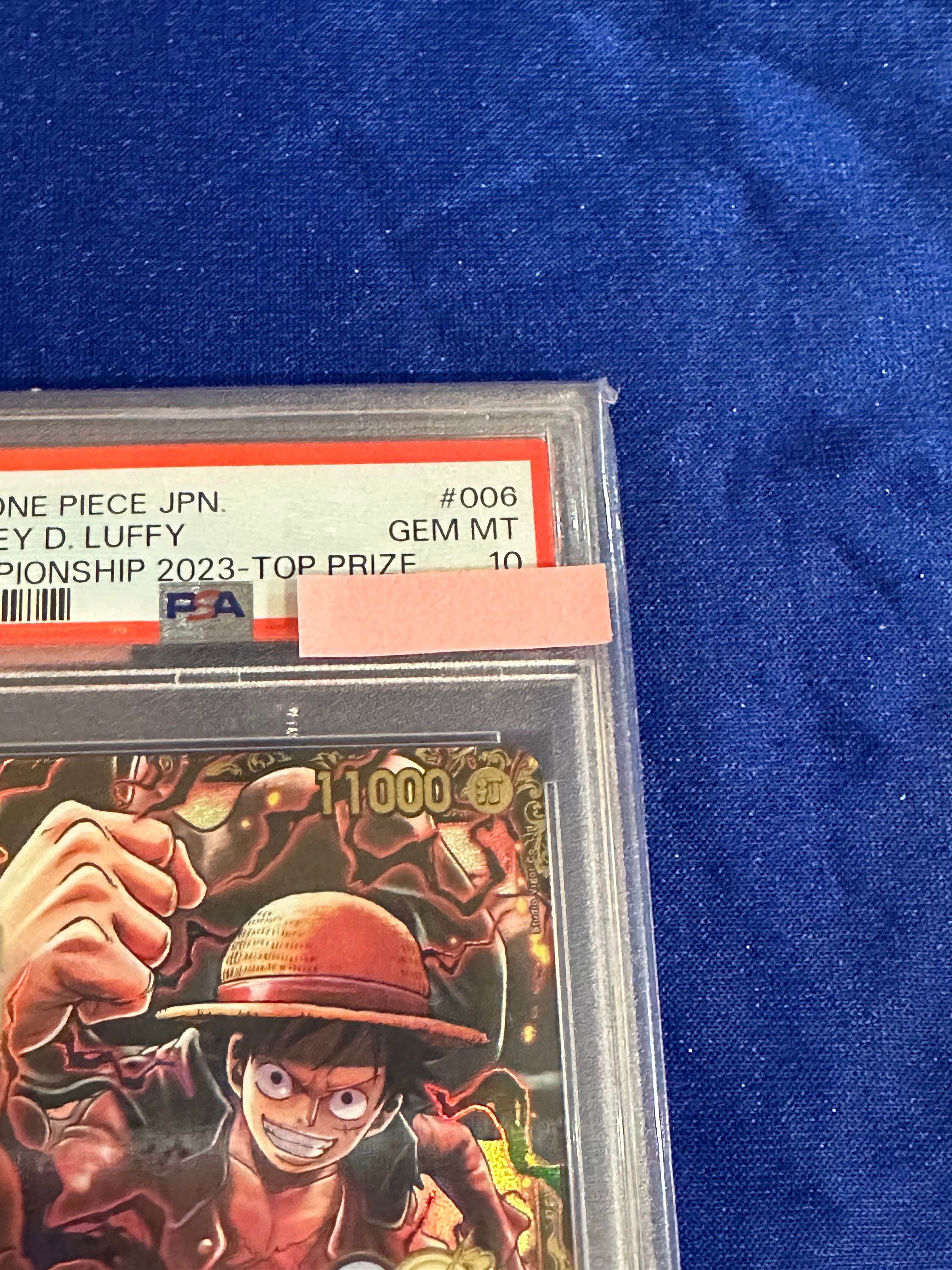 PSA 10]Monkey D Luffy SR [ST10-006] (Champion Ship Prize) | SNKRDUNK