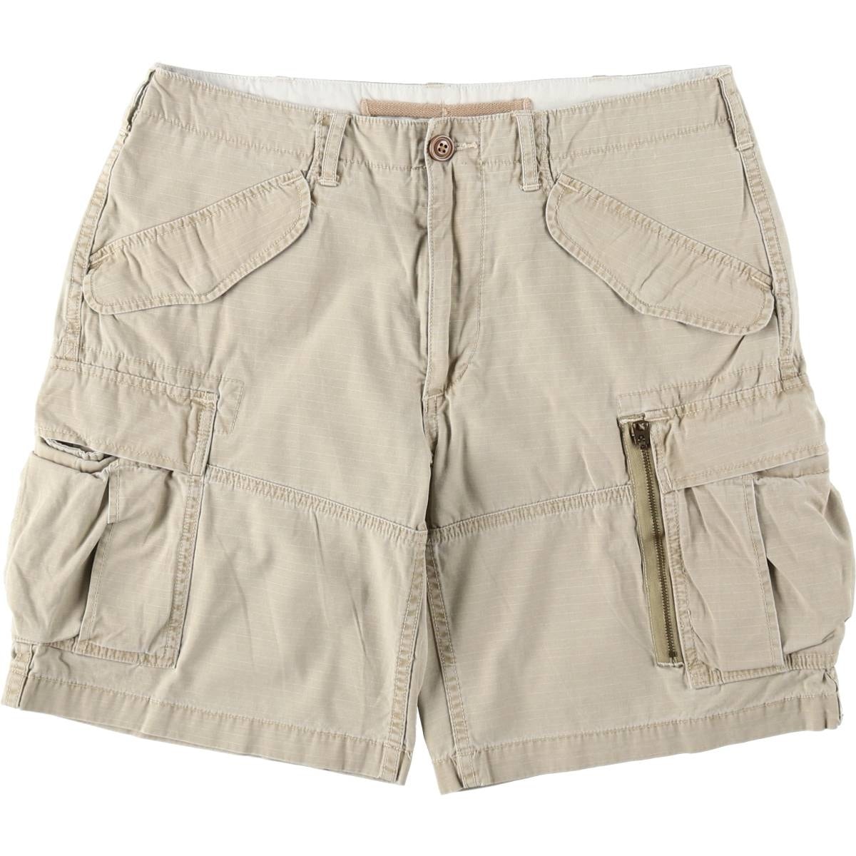 古着 ラルフローレン Ralph Lauren POLO RALPH LAUREN CLASSIC FIT リップストップ カーゴショーツ ショートパンツ メンズw34相当/eaa661775
