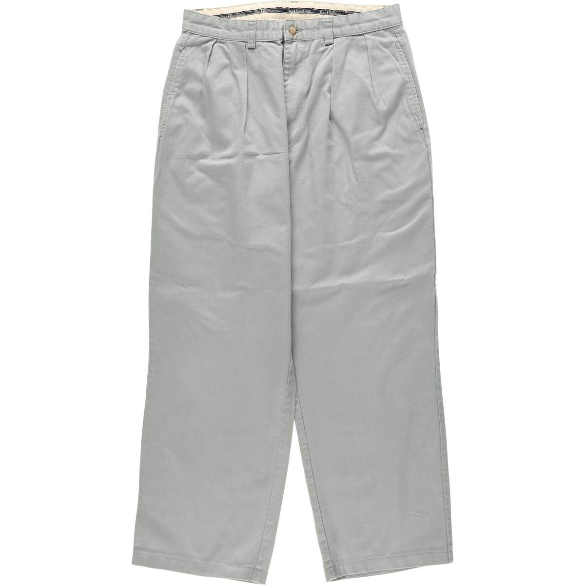 古着 ラルフローレン Ralph Lauren POLO RALPH LAUREN ANDREW PANT ツータック チノパンツ メンズw30相当/eaa664665