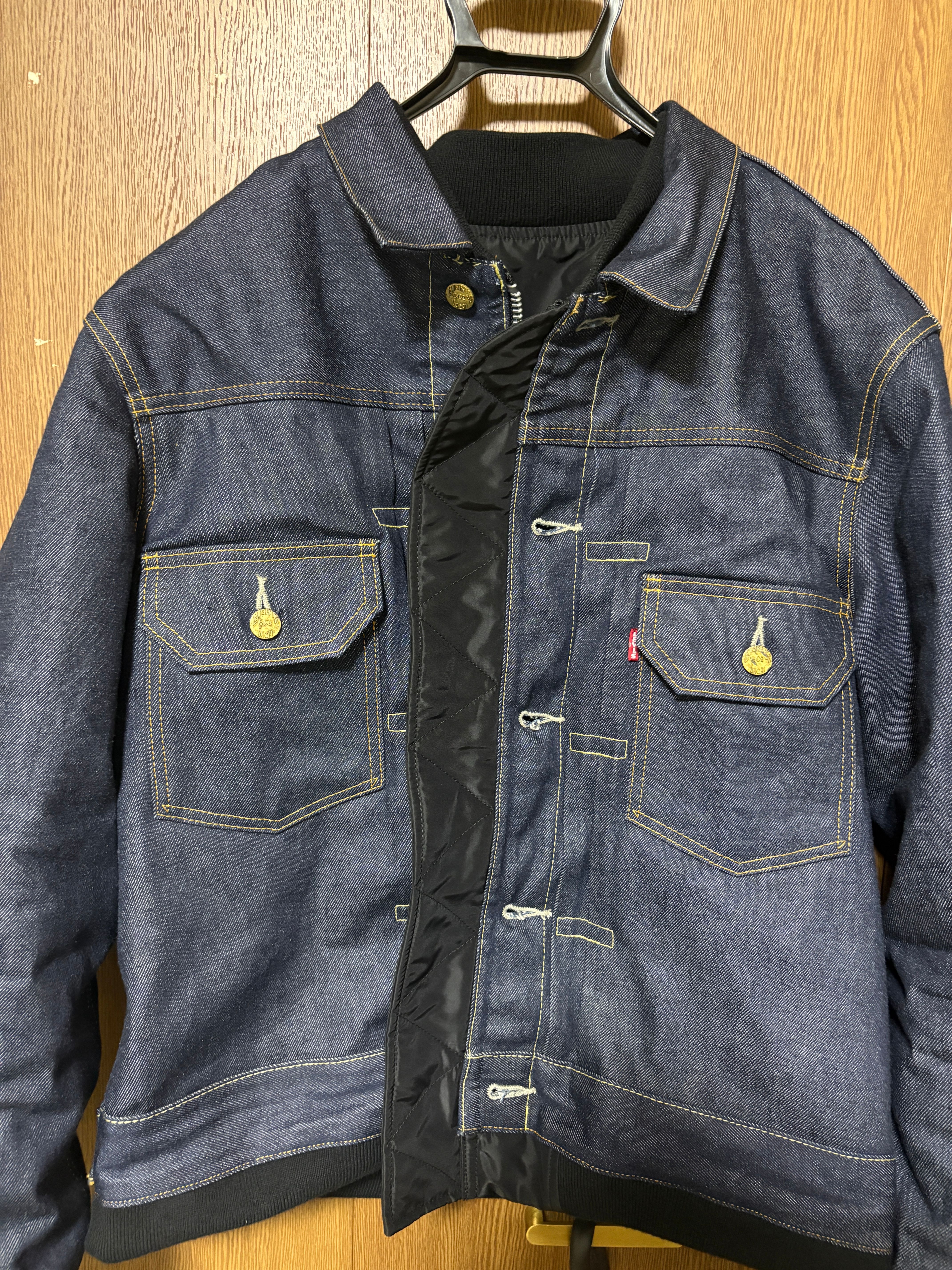 新品・未使用(ワケあり)】サカイ x リーバイス メンズ デニムx
