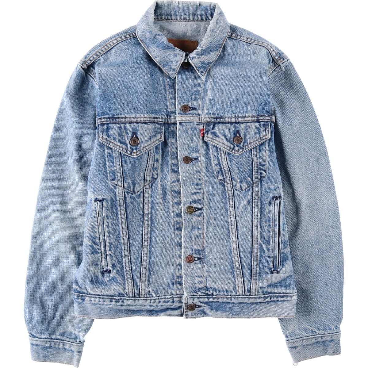 古着 80~90年代 リーバイス Levi's 70506-0216 デニムジャケット Gジャン USA製 メンズM相当 ヴィンテージ/eaa634786