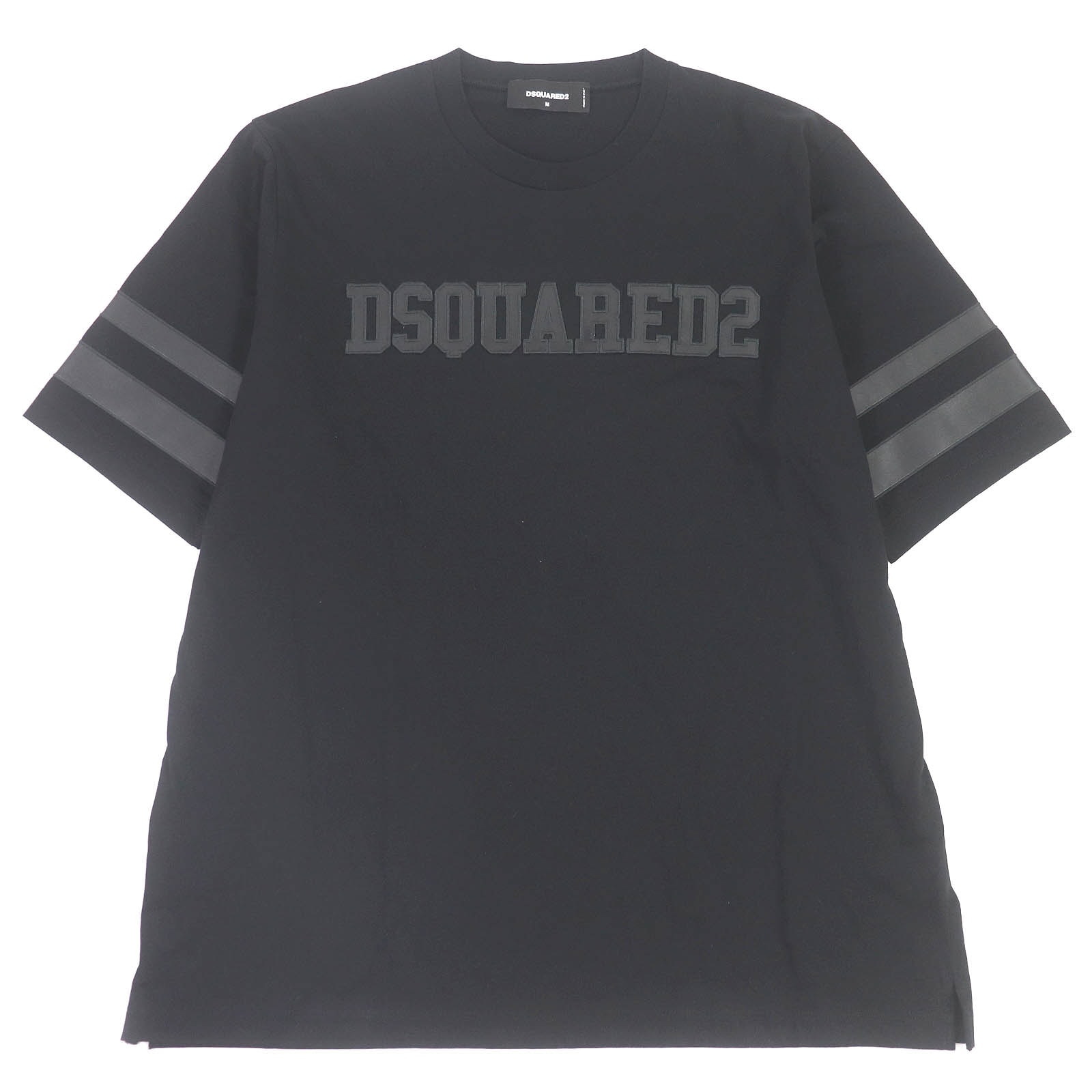 極美品 ディースクエアード
 半袖Tシャツ ブラック メンズ M S74GD1256