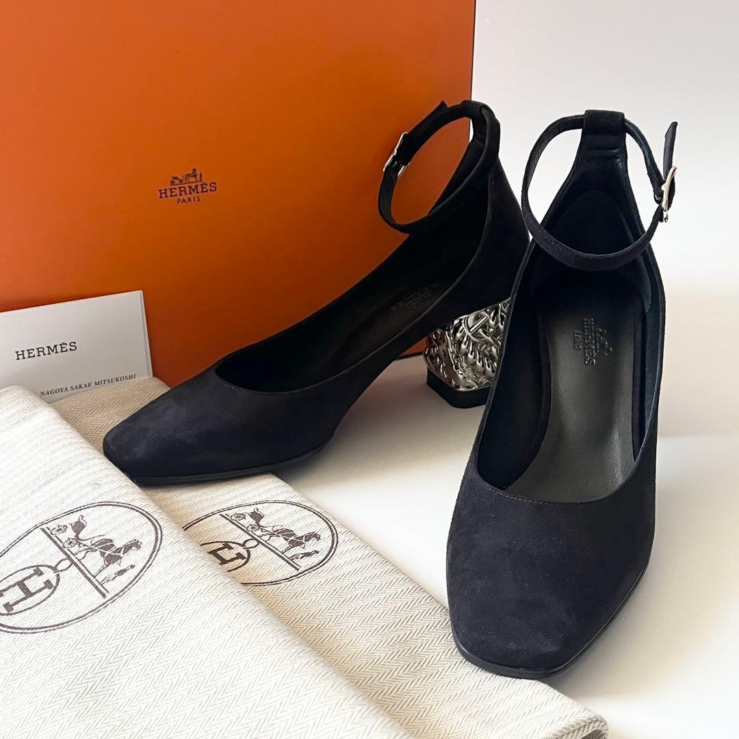 エルメス パンプス レディース